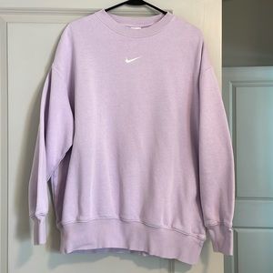 Lavender Nike Crewneck